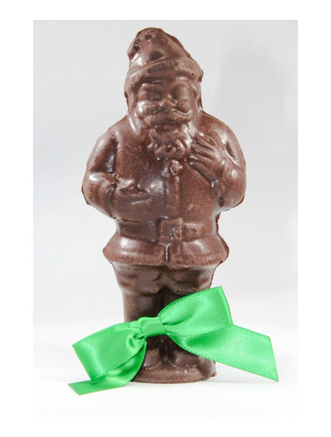 SANTA solid dark chocolate by Phillips Chocolate, rich and delicious for all chocolate lovers.