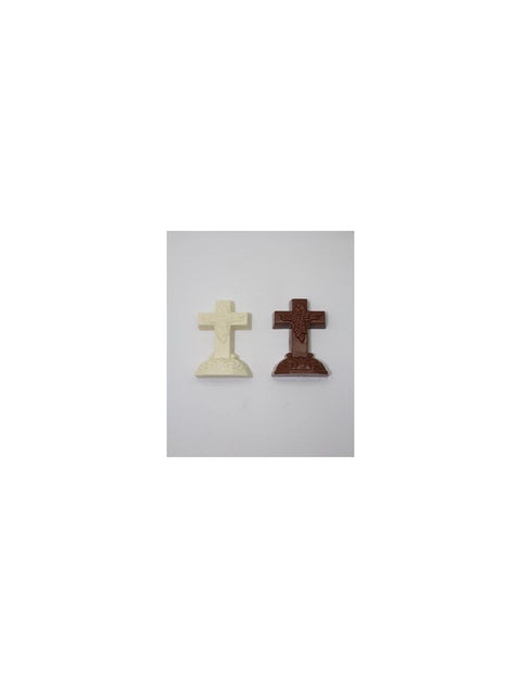 Delicious Cross chocolate from Phillips Chocolate, showcasing its rich texture and mouthwatering design.