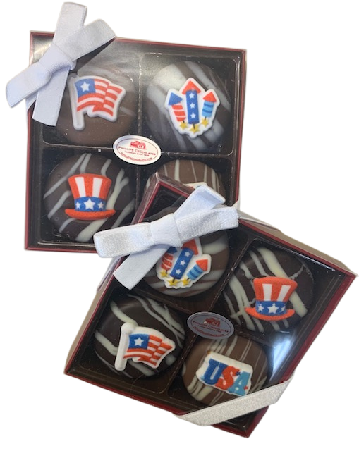 オレオクッキー　ストアディスプレイ　シェルフ　アメトイ　ラック　OREO USA Oreo Cookie 4pk - Americana – Phillips Chocolates