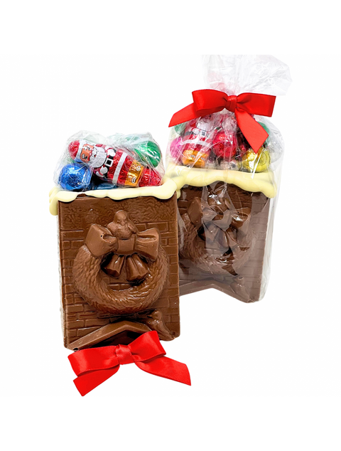 Delicious chimneys with foil chocolate from Phillips Chocolate, perfect for a sweet treat.