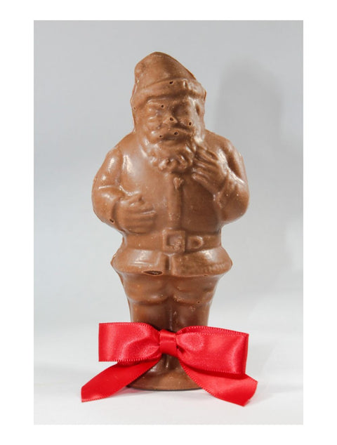 SANTA - solid - milk chocolate by Phillips Chocolate, delicious treat for the holiday season.