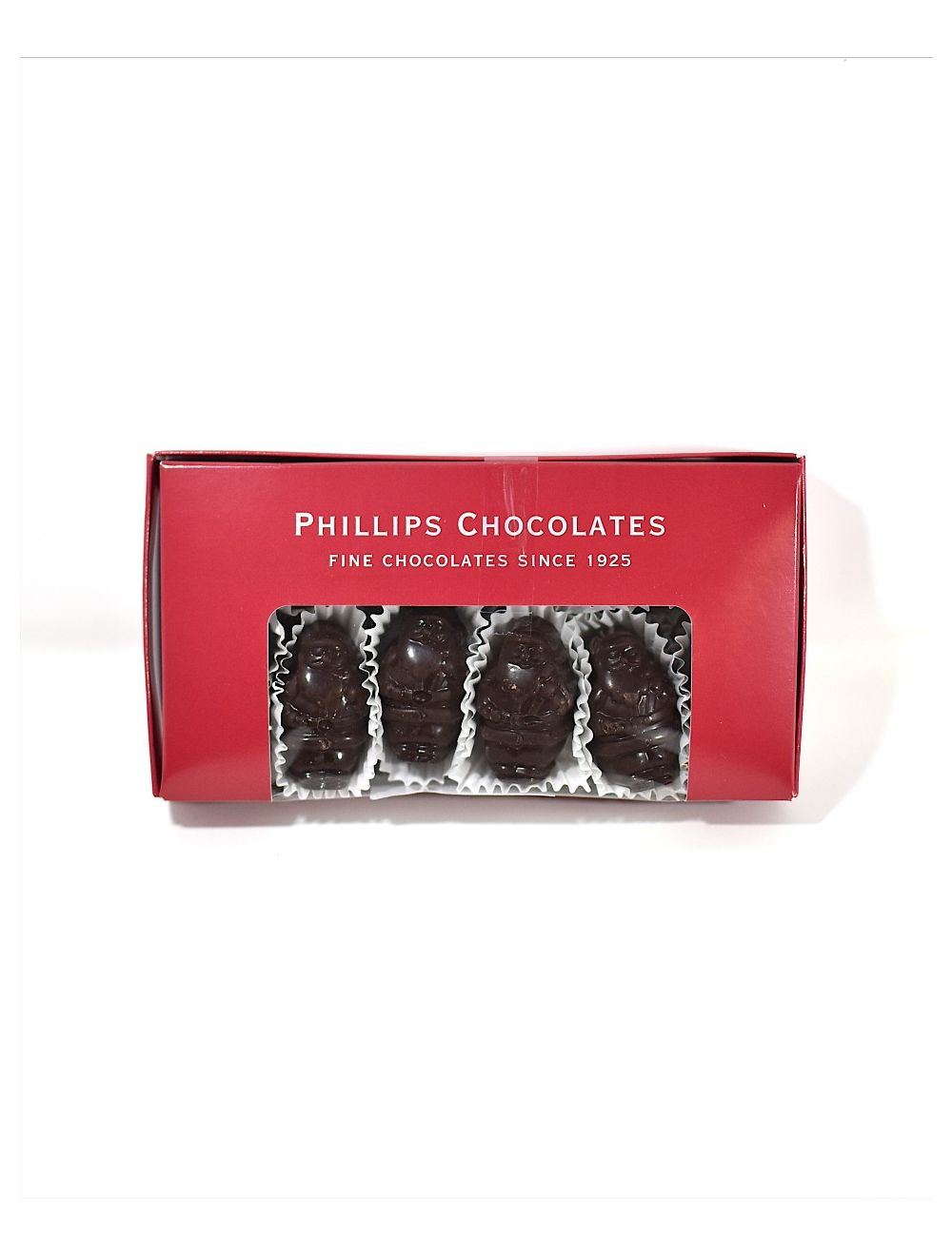 Holiday Minuettes - Dark Chocolate Raspberry Santa Treats