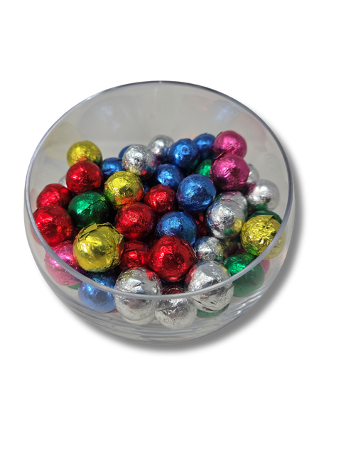 Milk Chocolate Crispy Christmas Balls