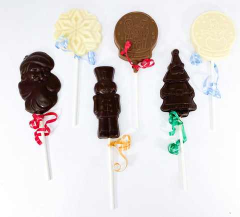 Holiday Chocolate Pops
