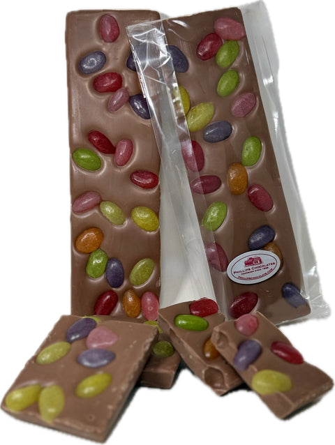 Milk Chocolate Jelly Bean Bar