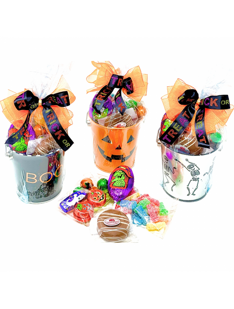 Halloween Tin from Phillips Chocolate, perfect for festive treats and spooky surprises.