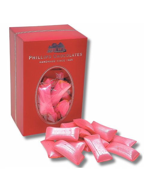 Delicious Peach Blossoms by Phillips Chocolate - a delightful treat featuring fruity flavors and creamy chocolate.
