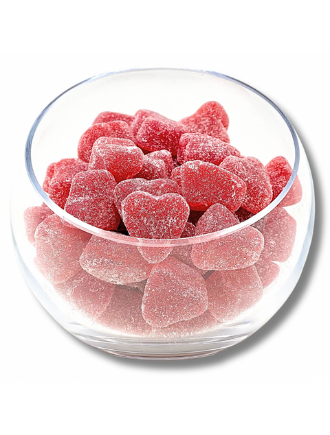 Delicious Cinnamon Jelly Hearts by Phillips Chocolate, perfect for sweet lovers and a delightful treat for any occasion.