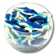 MINI SHARKS -8 OZ- GUMMI